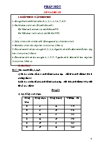 Chuyên đề bồi dưỡng học sinh giỏi lớp 5 - Phần một: Số và chữ số