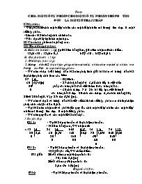 Giáo án môn Toán lớp 5 - Tuần dạy 14