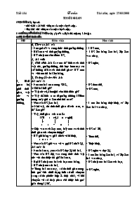 Giáo án Toán lớp 5 - Tiết học 134: Thời gian