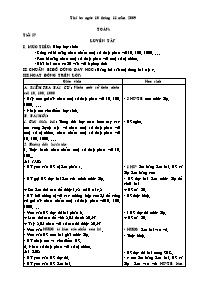 Giáo án Toán lớp 5 - Tiết học số 57: Luyện tập