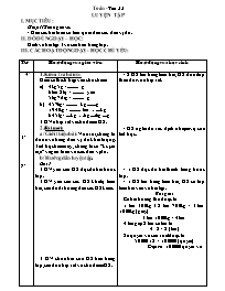 Giáo án Toán 5 - Tiết học 23: Luyện tập