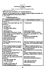 Giáo án dạy học Lớp 5 - Tuần 17 (Bản 2 cột)