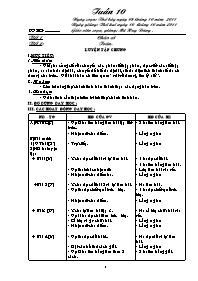 Giáo án điện tử Lớp 5 - Tuần 10 (Chuẩn kiến t