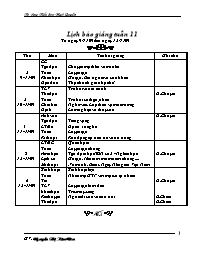 Giáo án điện tử Lớp 5 - Tuần 11 - Nguyễn Thị Kim Vân