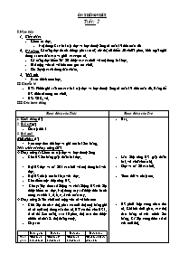 Giáo án môn Tiếng Việt Lớp 2 - Tuần 27 - Bài: Ôn Tiếng Việt (Tiết 2)