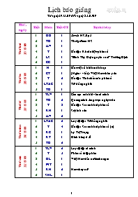 Giáo án điện tử Khối 5 - Tuần 1 (Bản chuẩn kiến thức)