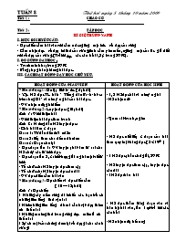 Giáo án điện tử Khối 5 - Tuần 8 (Bản chuẩn kiến thức)