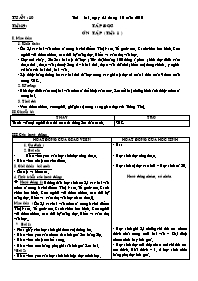 Giáo án điện tử Lớp 5 - Tuần 10 (Bản chuẩn kiến thức)