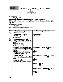 Giáo án điện tử Lớp 5 - Tuần 6 (Bản chuẩn kiế