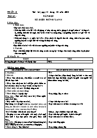 Giáo án điện tử Lớp 5 - Tuần 8 (Bản chuẩn kiến thức)