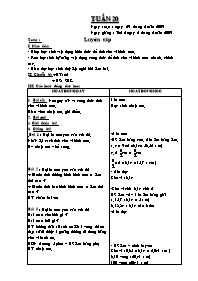 Giáo án giảng dạy Khối 5 - Tuần 20 (Chuẩn kiế