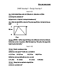29 Đề ôn tập Toán Lớp 5