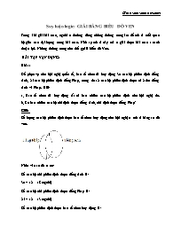 Bài tập Toán Lớp 5 - Suy luận logic: Giải bằng biểu đồ ven