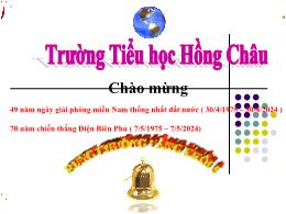 Bài giảng Rung chuông vàng Khối 5