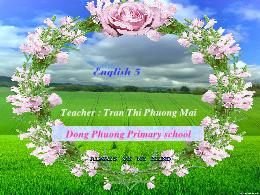 Bài giảng Tiếng Anh Lớp 5 - Unit 6: How many 