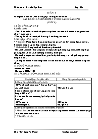 Giáo án Đạo Đức Lớp 5 - Tuần 3 - Bài 2: Có tr