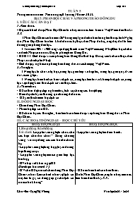 Giáo án Lịch sử Lớp 5 - Tuần 5 - Bài 5: Phan