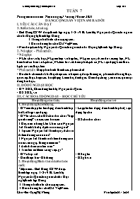 Giáo án Lịch sử Lớp 5 - Tuần 7 - Bài: Đảng cộ