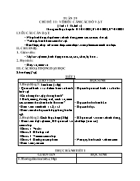 Giáo án Mĩ thuật Lớp 5 - Tuần 29 - Chủ đề 11: