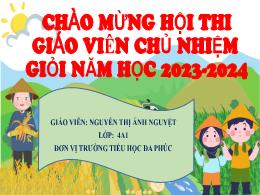 Bài giảng Hoạt động trải nghiệm 5 (Kết nối tr