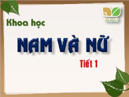 Bài giảng Khoa học 5 (Kết nối tri thức) - Bài