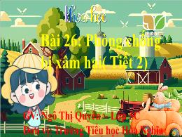 Bài giảng Khoa học 5 (Kết nối tri thức) - Bài