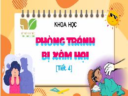 Bài giảng Khoa học 5 (Kết nối tri thức) - Bài