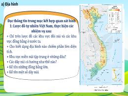 Bài giảng Lịch sử và Đại lí 5 (Phân môn: Địa 