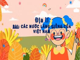 Bài giảng Lịch sử và Địa lí 5 (Phân môn: Địa