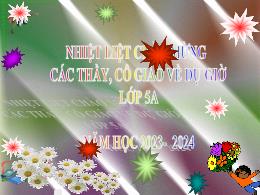 Bài giảng Tiếng Việt 5 (Đọc) - Bài: Những ngư