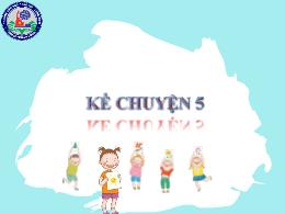 Bài giảng Tiếng Việt 5 (Kể chuyện) - Bài: Ngư