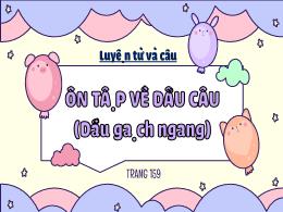 Bài giảng Tiếng Việt 5 (Luyện từ và câu) - Tu