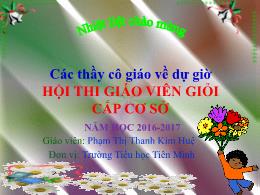 Bài giảng Toán 5 - Bài: Chia 1 số tập phân ch