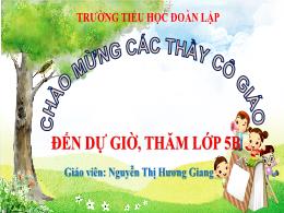Bài giảng Toán 5 (Kết nối tri thức) - Bài 19: