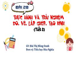 Bài giảng Toán 5 (Kết nối tri thức) - Bài 28: