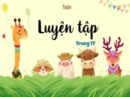 Bài giảng Toán 5 (Kết nối tri thức) - Bài 59: