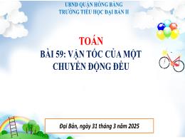 Bài giảng Toán 5 (Kết nối tri thức) - Bài 59: