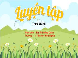 Bài giảng Toán 5 (Kết nối tri thức) - Bài 62: