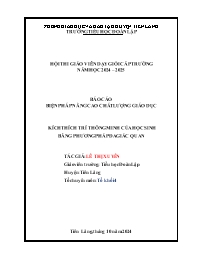 Sáng kiến kinh nghiệm Kích thích trí thông mi