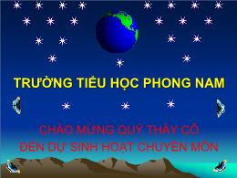 Bài giảng Khoa học 5 - Bài 53: Cây con mọc lê