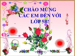 Bài giảng Khoa học 5 - Chủ đề: Vật chất và nă