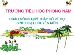 Bài giảng Tập đọc 5 - Bài: Nghĩa thầy trò - N
