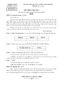 Đề thi chọn HS năng khiếu Tiếng Việt 5 - Đề b