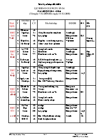 Giáo án các môn Lớp 5 - Tuần 16 - Năm học 201