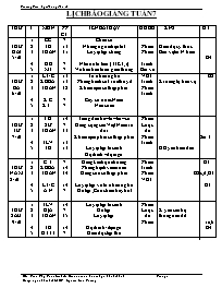 Giáo án các môn Lớp 5 - Tuần 7 - Năm học 2015