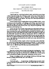 Một số biện pháp thực hiện tốt công tác tài c