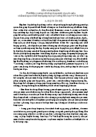 Phó Hiệu trưởng với công tác quản lý chuyên m