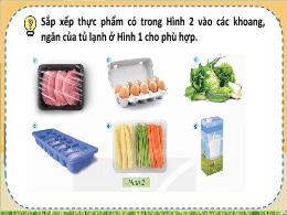 Bài giảng Công nghệ 5 - Bài 6: Sử dụng tủ lạn