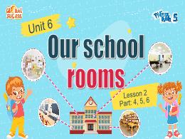 Bài giảng Tiếng Anh 5 (Global success) - Unit