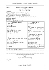 Giáo án các môn Lớp 5 - Tuần 27 - Năm học 202